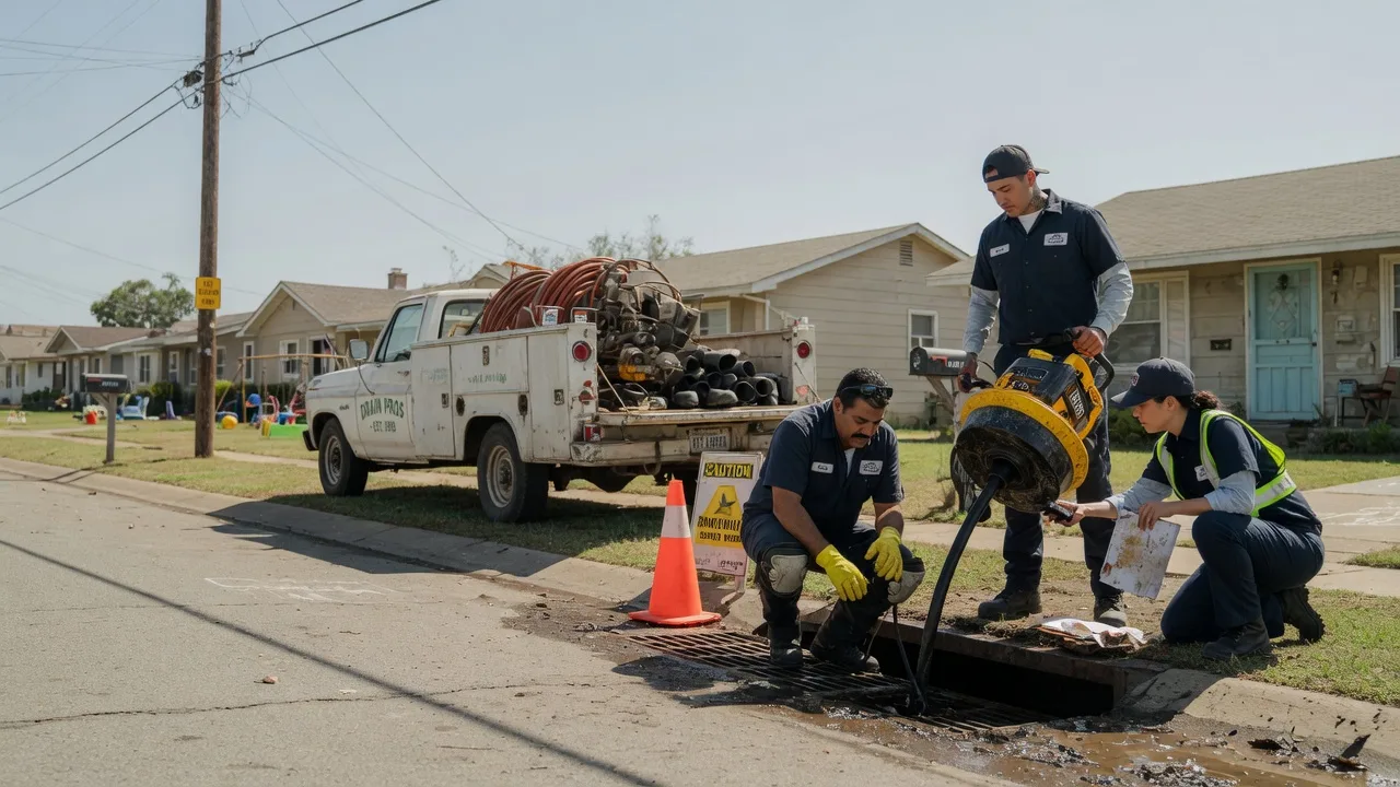 Drain Cleaning in Detroit, TX near me